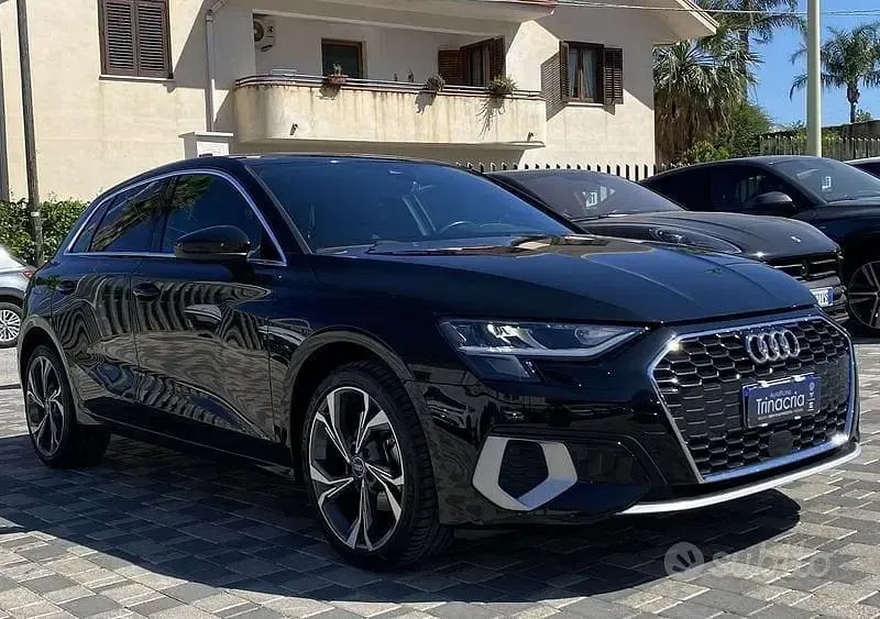 Usata Audi A3 S-Line 116 CV (85 kW) 2022 Nero Berlina