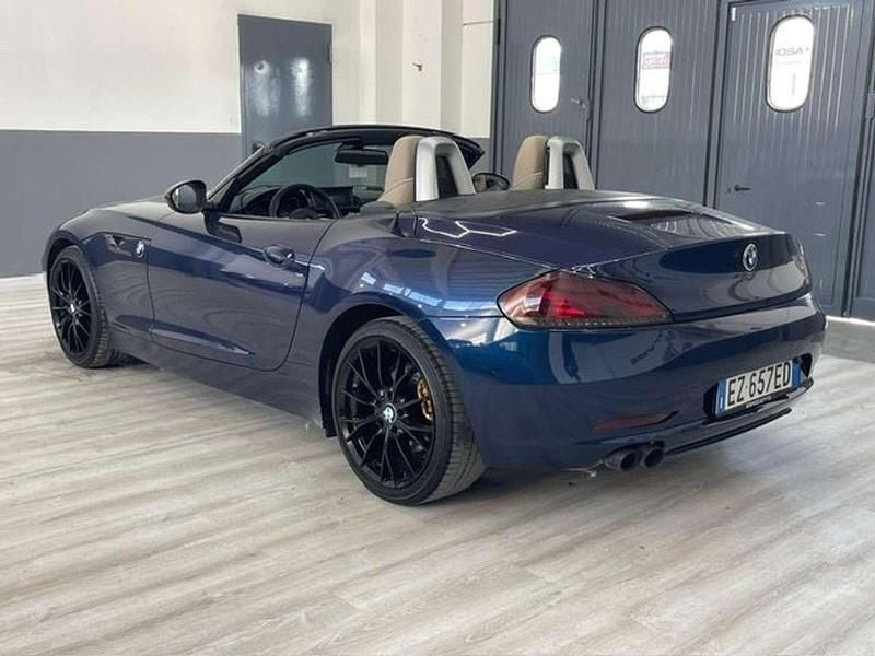 Usata BMW Z4 245 CV (180 kW) 2015 Blu/azzurro Cabrio