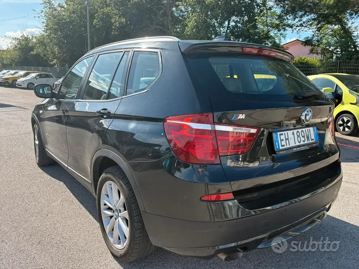 Usata BMW X3 190 CV (139 kW) 2011 Nero SUV