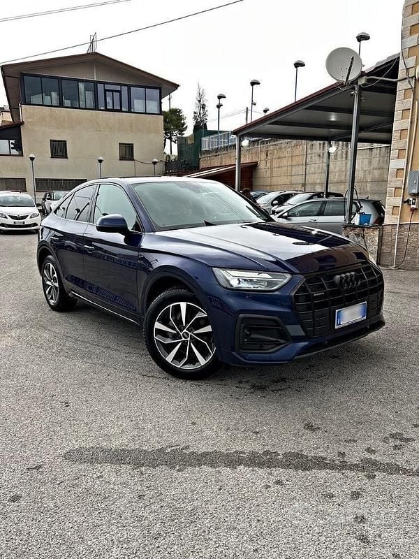 Usata Audi Q5 Sportback S-Line 204 CV (150 kW) 2022 Blu SUV