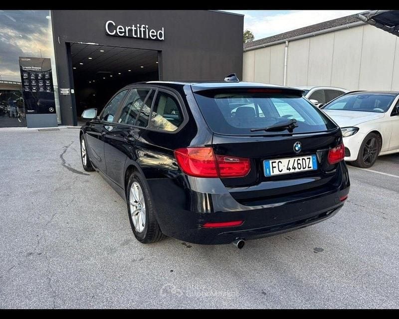 Usata BMW 316 Efficient Dynamics 116 CV (85 kW) 2014 Nero Station wagon