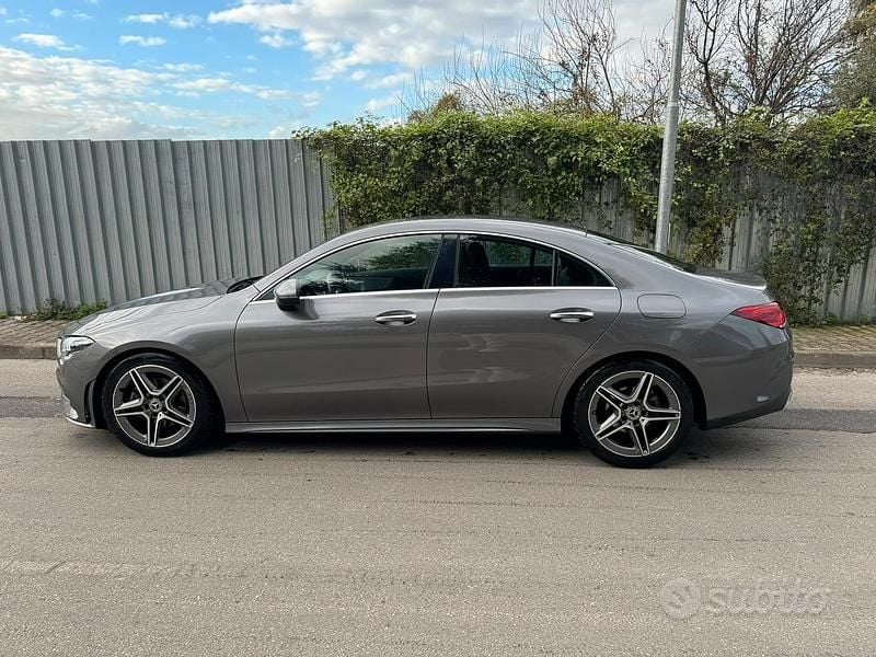 Usata Mercedes CLA180 AMG line 136 CV (100 kW) 2020 Grigio Berlina