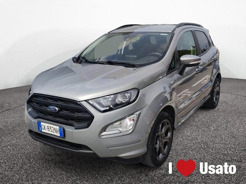 Grigio Usata 2022 Ford Ecosport ST-Line SUV | 15.300 € (Buon prezzo) - Immagine 1/4