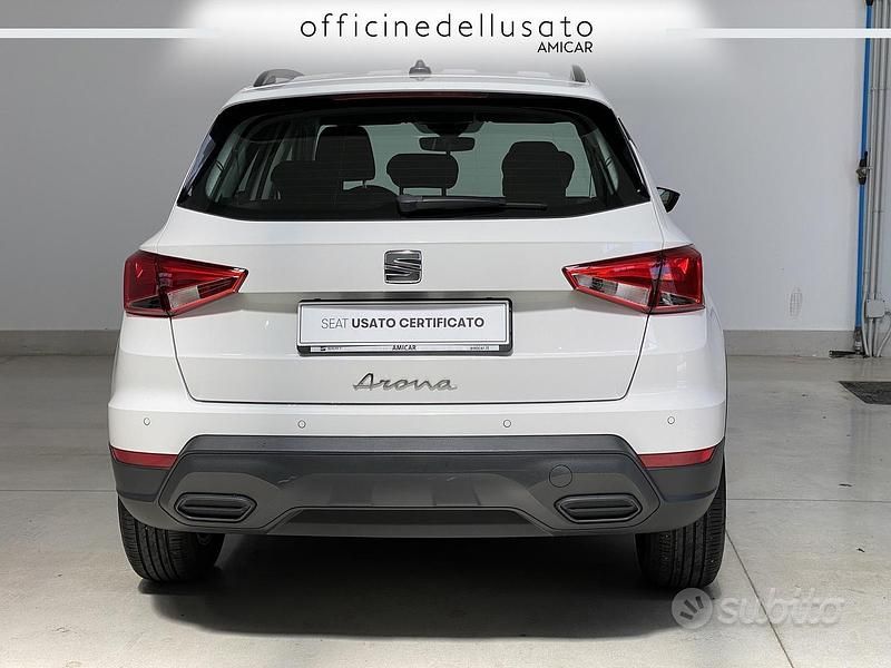 Usata Seat Arona Style 110 CV (80 kW) 2023 Bianco SUV