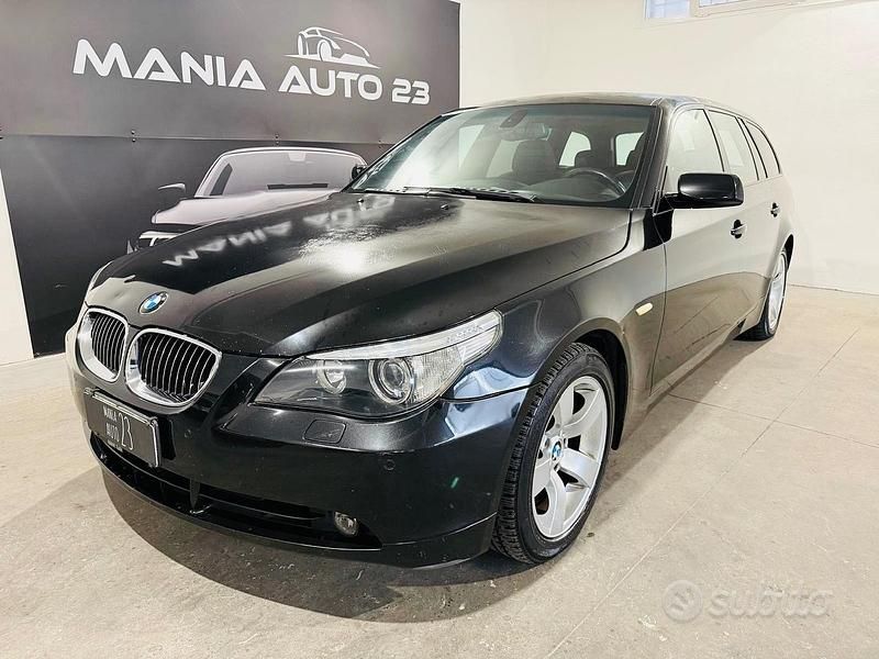 Nero Usata 2007 BMW 530 Efficient Dynamics Tre volumi | 4490 € (Super prezzo) - Immagine 1/4