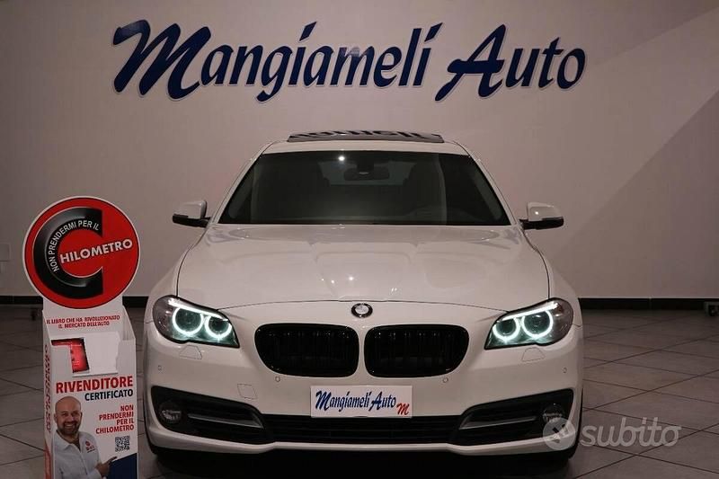 Usata BMW 520 Luxury Line 190 CV (139 kW) 2015 Bianco Berlina