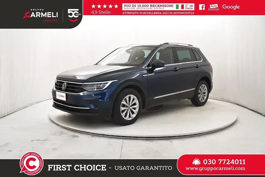Usata VW Tiguan Life 122 CV (89 kW) 2022 SUV