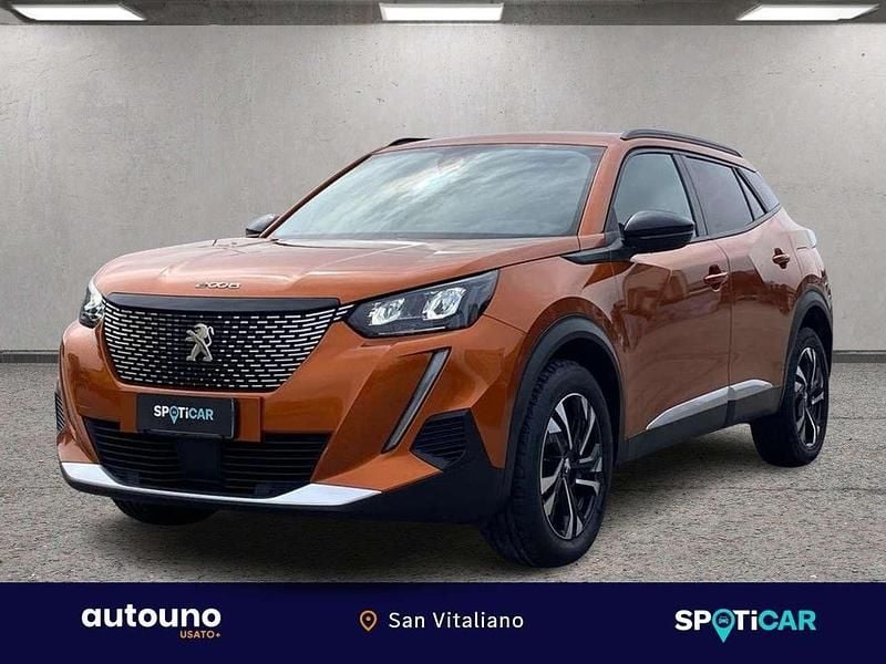 Arancione Usata 2022 Peugeot 2008 Allure SUV | 12.900 € (Super prezzo) - Immagine 1/4