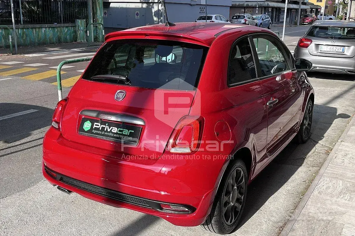 Usata Fiat 500 S 69 CV (50 kW) 2018 Rosso Utilitaria