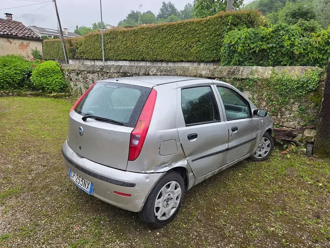 Usata Fiat Punto Active 69 CV (50 kW) 2004 Argento Utilitaria