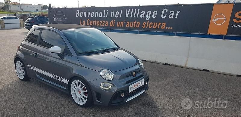 Usata Abarth 500C Competizione 180 CV (132 kW) 2011 Grigio Cabrio
