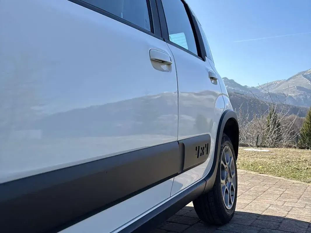 Usata Fiat Panda 4x4 75 CV (55 kW) 2015 Bianco Utilitaria