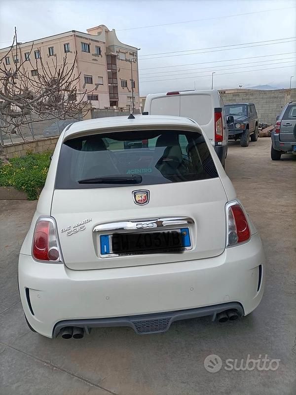 Usata Abarth 500 180 CV (132 kW) 2014 Bianco Berlina