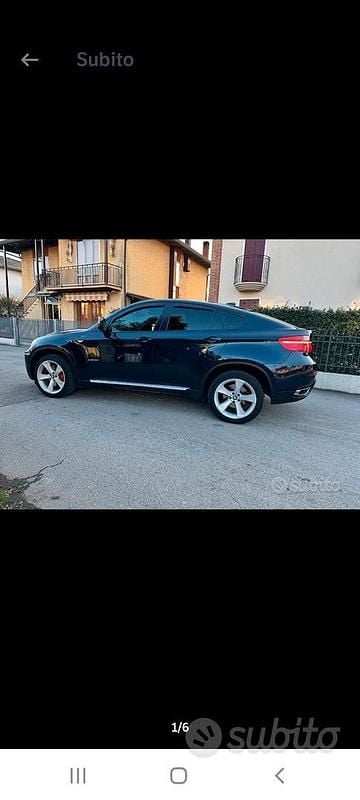 Usata BMW X6 2009 Blu SUV