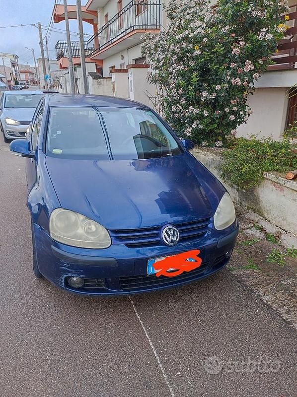 Usata VW Golf IV Comfortline 140 CV (102 kW) 2005 Blu Berlina