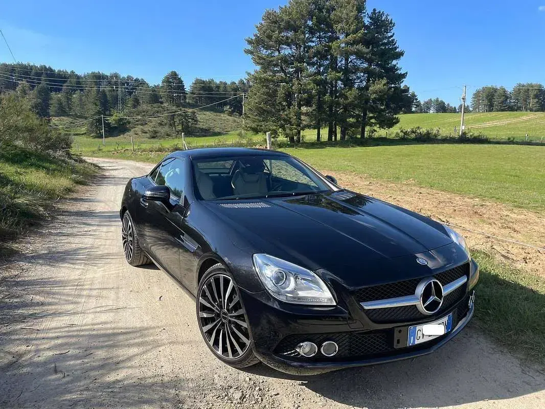 Usata Mercedes SLK200 184 CV (135 kW) 2011 Nero Cabrio