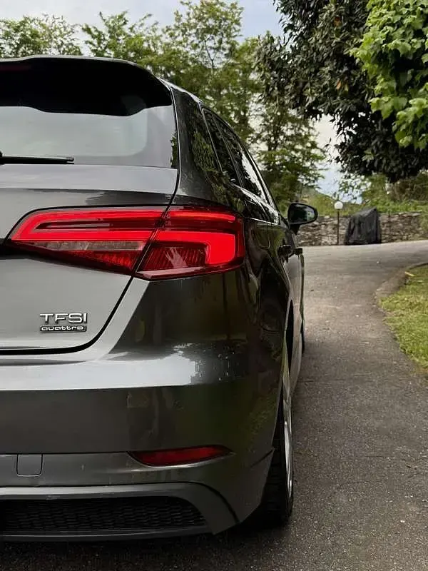 Usata Audi A3 Sport 190 CV (139 kW) 2017 Grigio Berlina