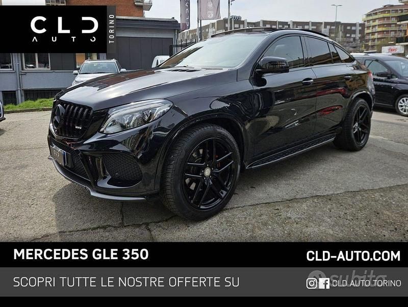Usata Mercedes GLE350 Premium Plus 258 CV (189 kW) 2017 Nero Coupé