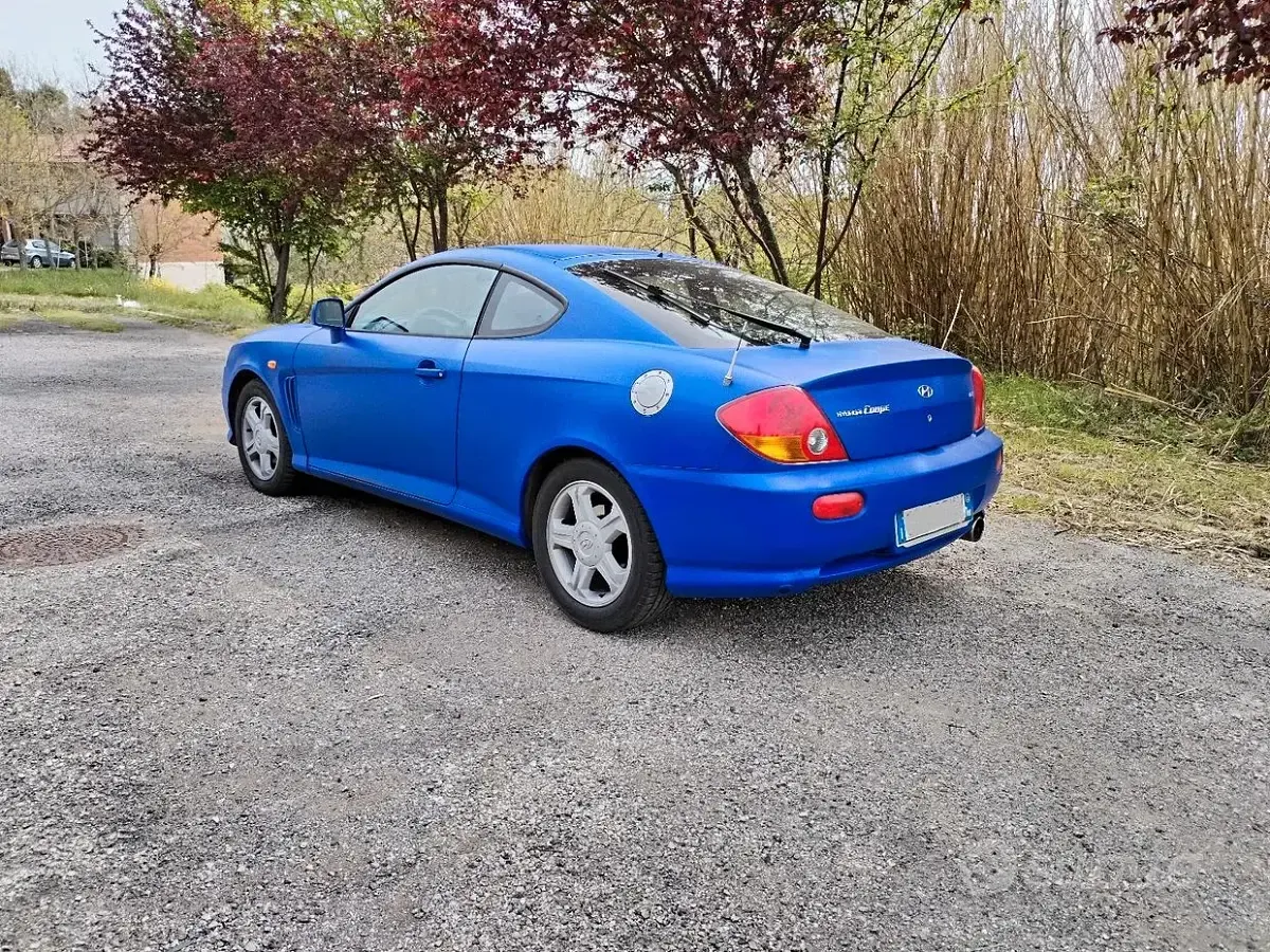 Usata Hyundai Coupé 105 CV (77 kW) 2002 Bluazzurro Coupé