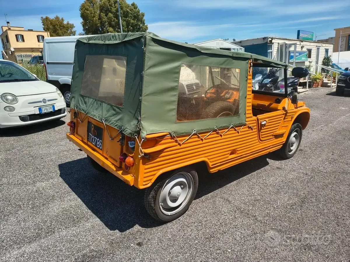 Usata Citroën Méhari 29 CV (21 kW) 1980 Arancione Cabrio