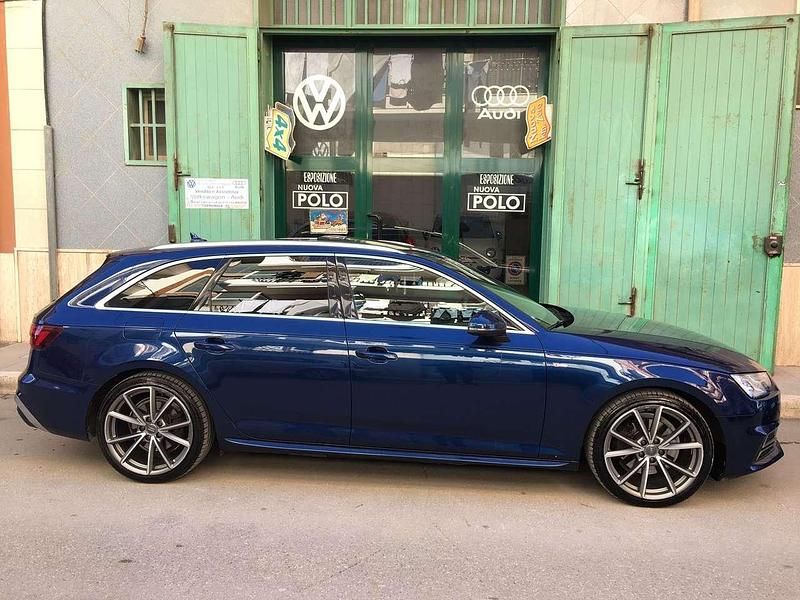 Usata Audi A4 S-Line 150 CV (110 kW) 2016 Blu Station wagon
