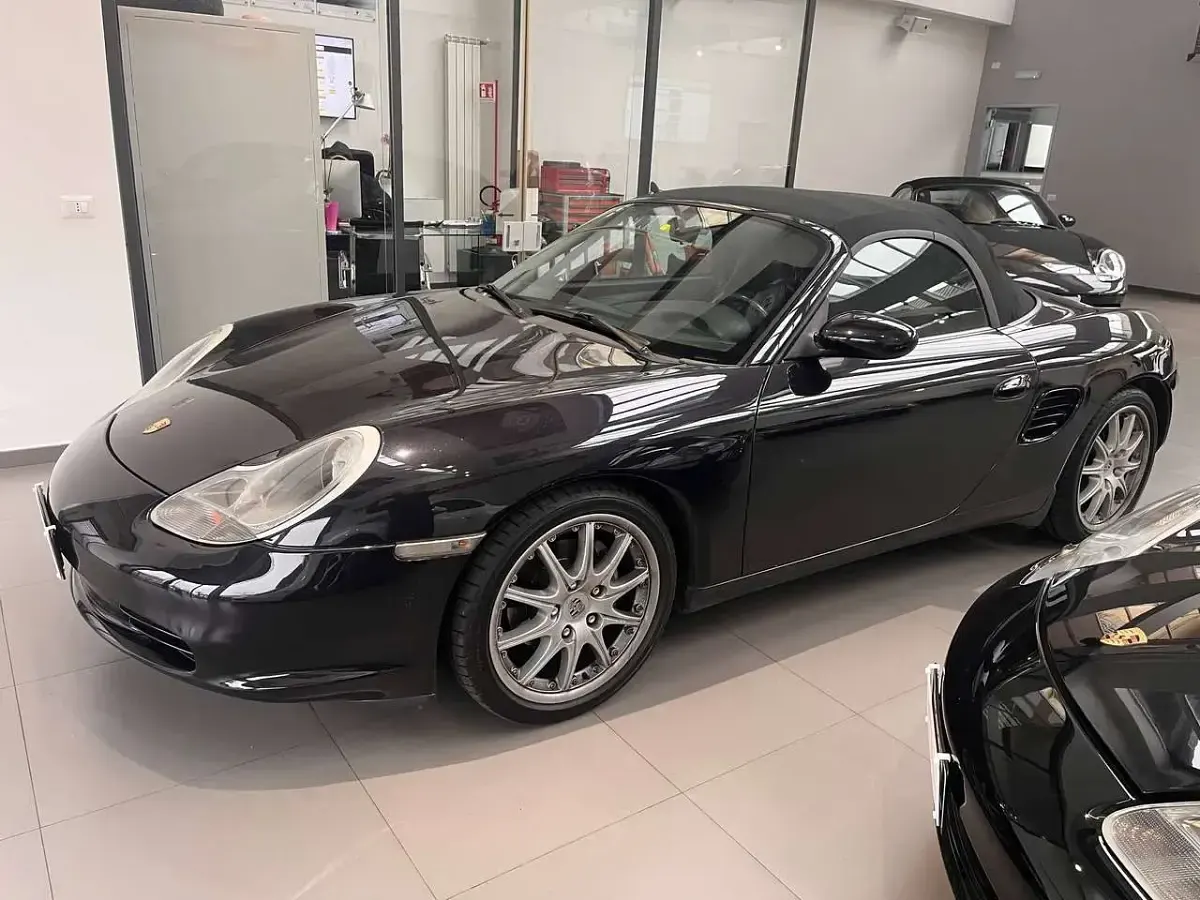 Usata Porsche Boxster 228 CV (167 kW) 2004 Nero Cabrio