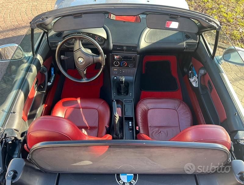 Usata BMW Z3 140 CV (102 kW) 1997 Argento Cabrio