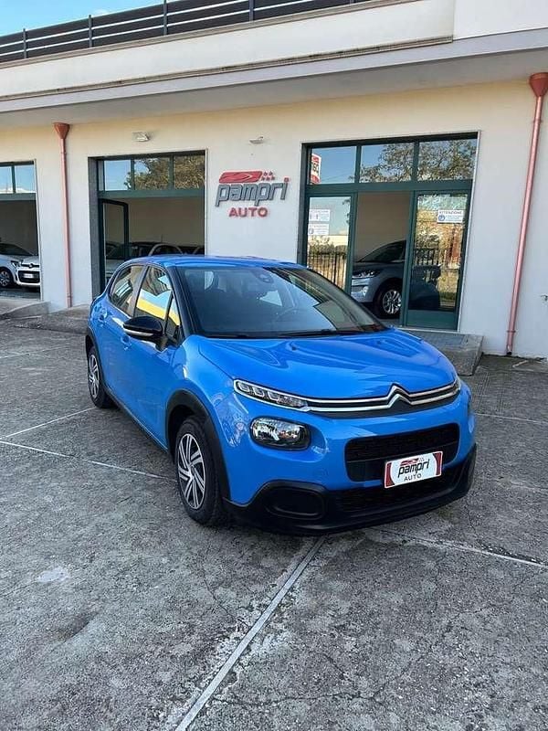 Usata Citroën C3 Feel 102 CV (75 kW) 2020 Blu/azzurro Berlina