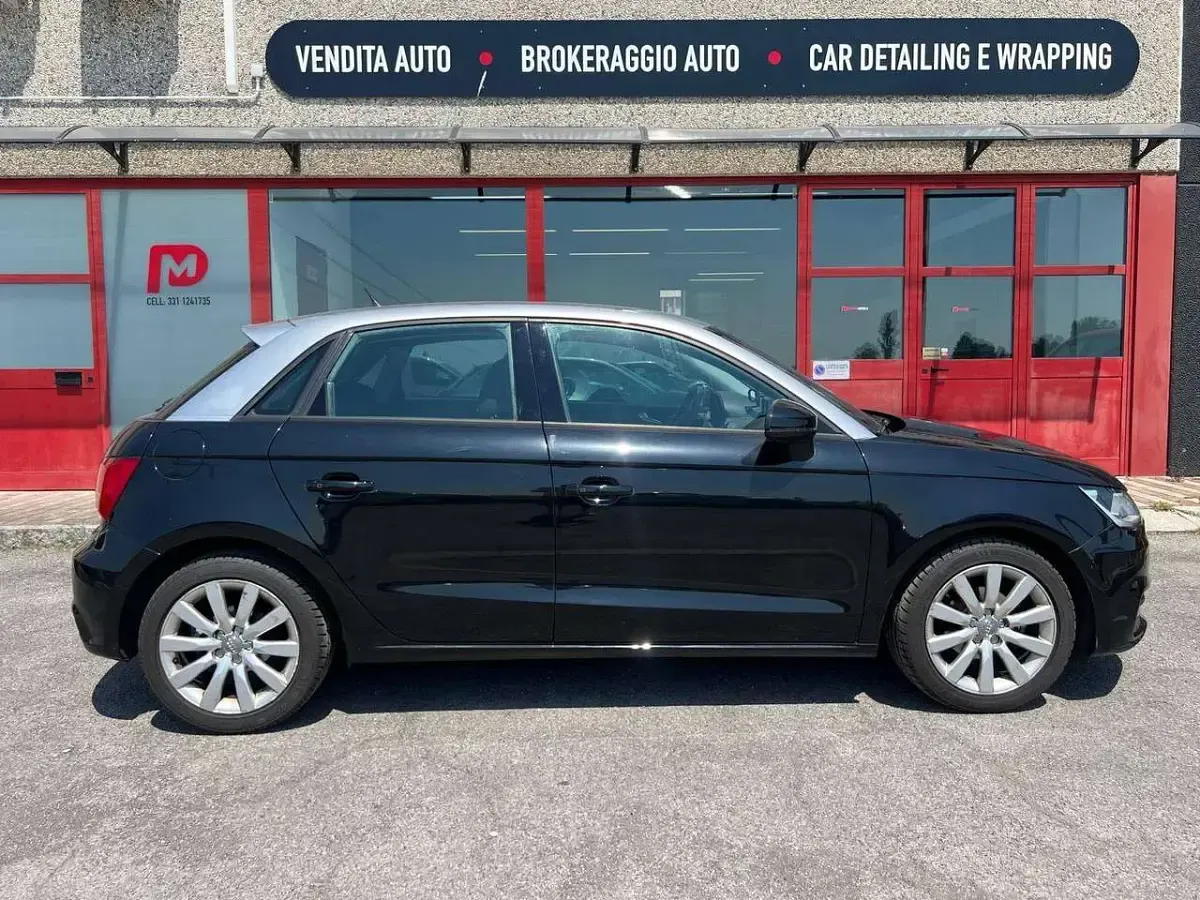Usata Audi A1 Sportback Design 90 CV (66 kW) 2016 Nero Utilitaria