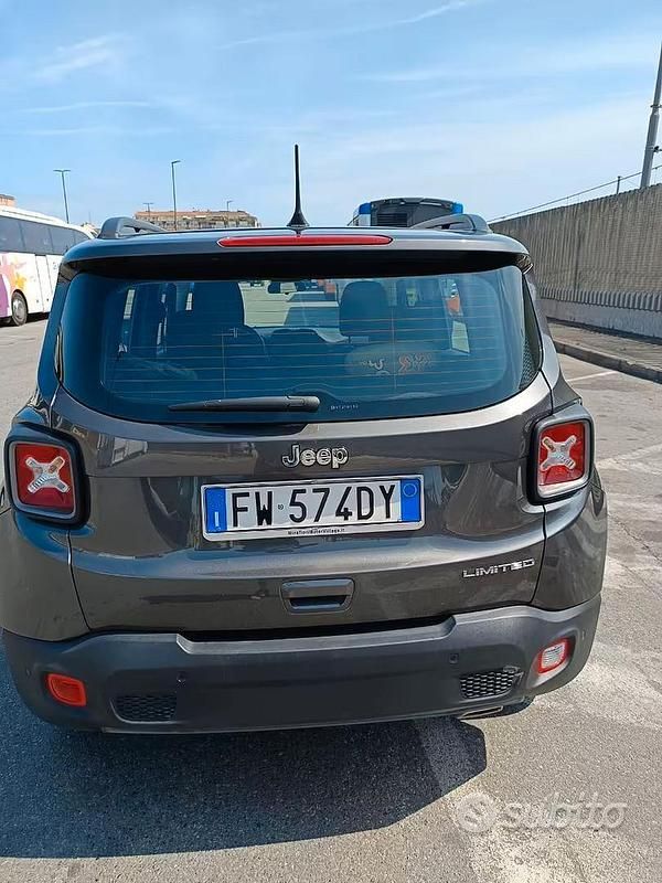 Usata Jeep Renegade Limited 150 CV (110 kW) 2019 Grigio SUV