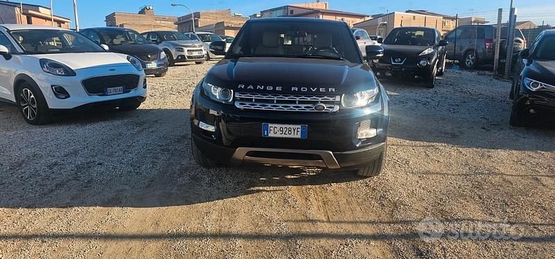 Usata Land Rover Range Rover evoque Prestige 190 CV (139 kW) 2012 Blu SUV