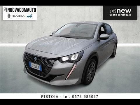 Usata Peugeot e-208 Allure 100 kW (136 CV) 2021 Grigio Utilitaria