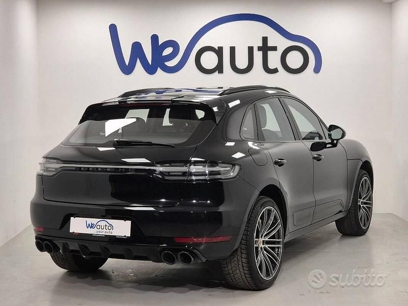 Usata Porsche Macan Turbo 441 CV (324 kW) 2021 Nero SUV