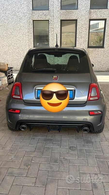 Usata Abarth 595 Turismo 165 CV (121 kW) 2018 Grigio Utilitaria