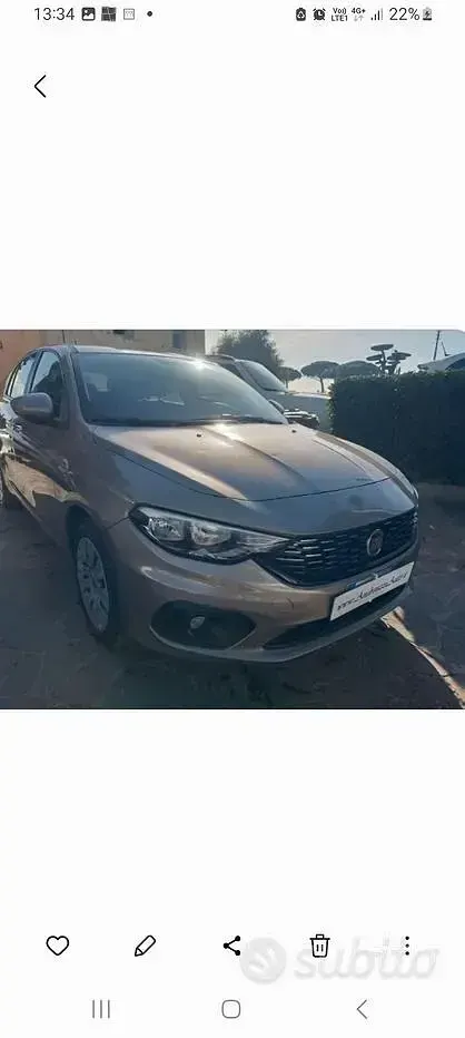 Usata Fiat Tipo Easy 76 CV (55 kW) 2018 Utilitaria