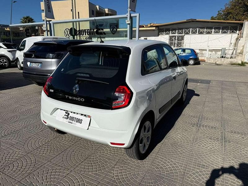 Usata Renault Twingo SE 69 CV (50 kW) 2021 Bianco Utilitaria