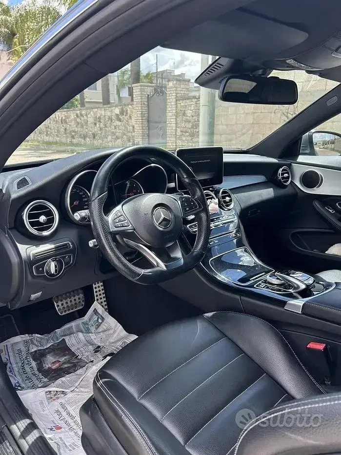 Usata Mercedes C250 Premium Plus 204 CV (150 kW) 2018 Grigio