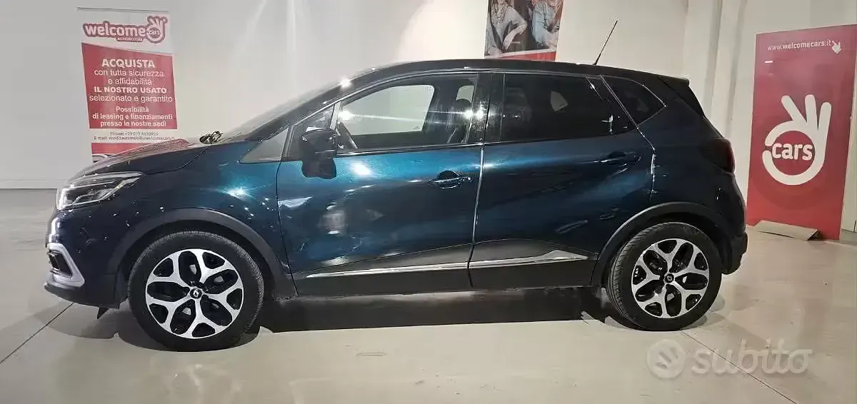 Usata Renault Captur 90 CV (66 kW) 2019 Verde SUV