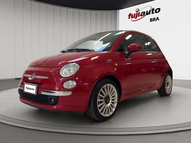 Rosso Usata 2010 Fiat 500C Lounge Cabrio | 6900 € (Buon prezzo) - Immagine 1/4