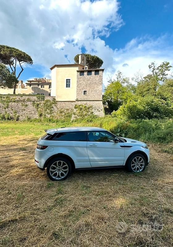 Usata Land Rover Range Rover evoque Dynamic 190 CV (139 kW) 2012 Bianco SUV