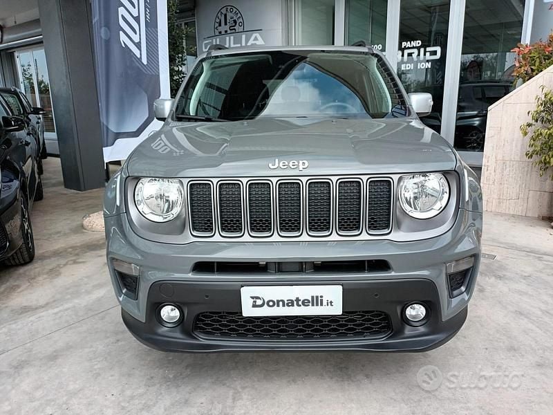 Usata Jeep Renegade Limited 131 CV (96 kW) 2021 Grigio SUV