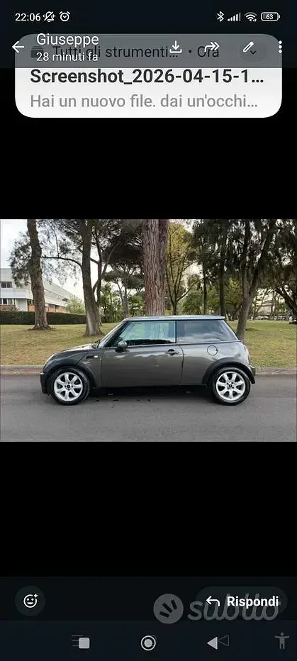 Usata Mini ONE 2006 Marrone Utilitaria