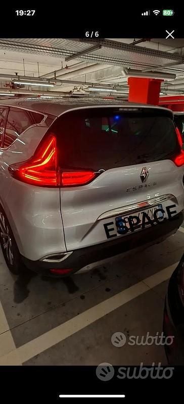 Usata Renault Espace 160 CV (117 kW) 2016 Grigio Monovolume