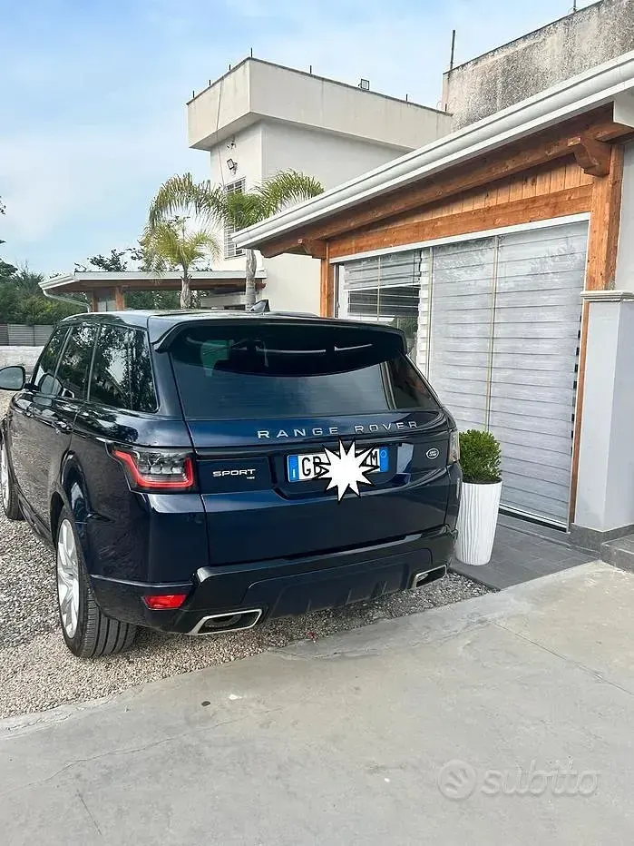 Käytetty Land Rover Range Rover Sport 249 HP (183 kW) 2020 Sininen Katumaasturi