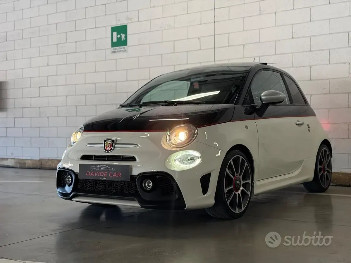 Usata Abarth 595 165 CV (121 kW) 2021 Bianco Berlina