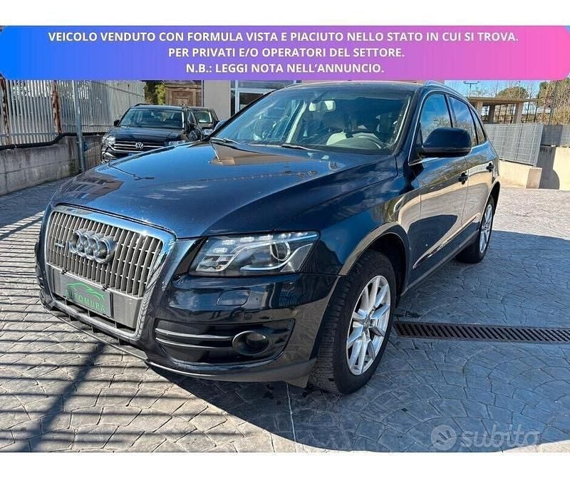 Usata Audi Q5 170 CV (125 kW) 2010 Blu SUV