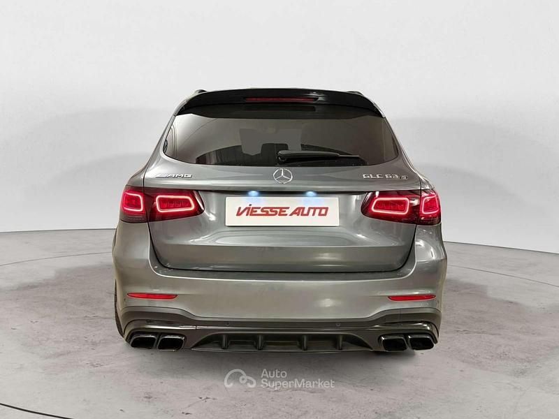 Usata Mercedes GLC63 AMG AMG 510 CV (375 kW) 2020 Argento Monovolume