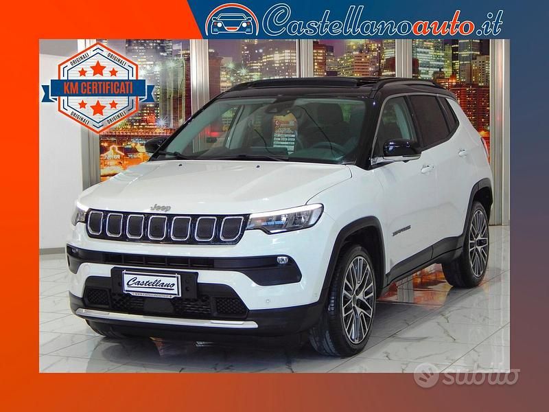 Usata Jeep Compass Limited 131 CV (96 kW) 2021 Bianco SUV