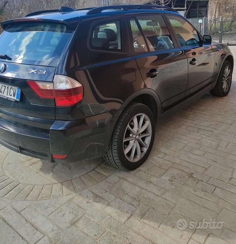 Usata BMW X3 177 CV (130 kW) 2009 Nero SUV