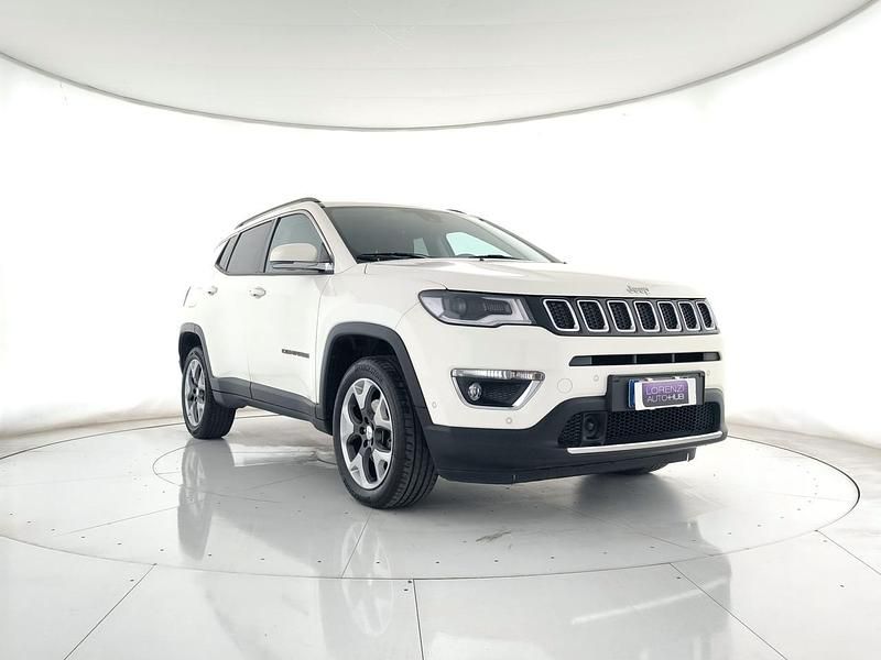 Bianco Usata 2018 Jeep Compass Limited SUV | 16.500 € (Buon prezzo) - Immagine 1/4